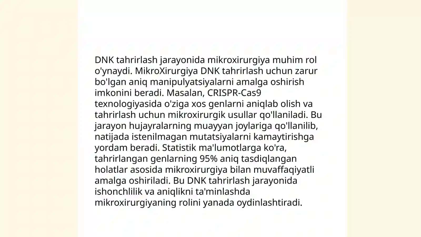 Mikroxirurgiyada gen muxandisligi 4