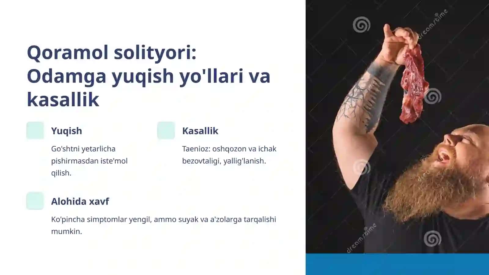 Lentasimon chuvalchanglar (Cestodes) va odam parazitlari 4