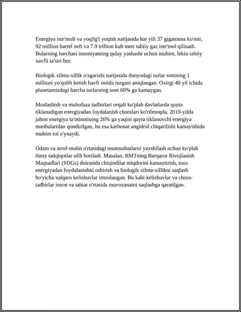 ODAM EKALOGIYASI 4
