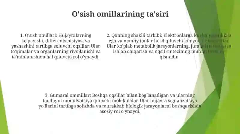 Qonning Shaklli Elementlarining OʻZaro TaʼSirida Gumaral Omillarning Roli 4
