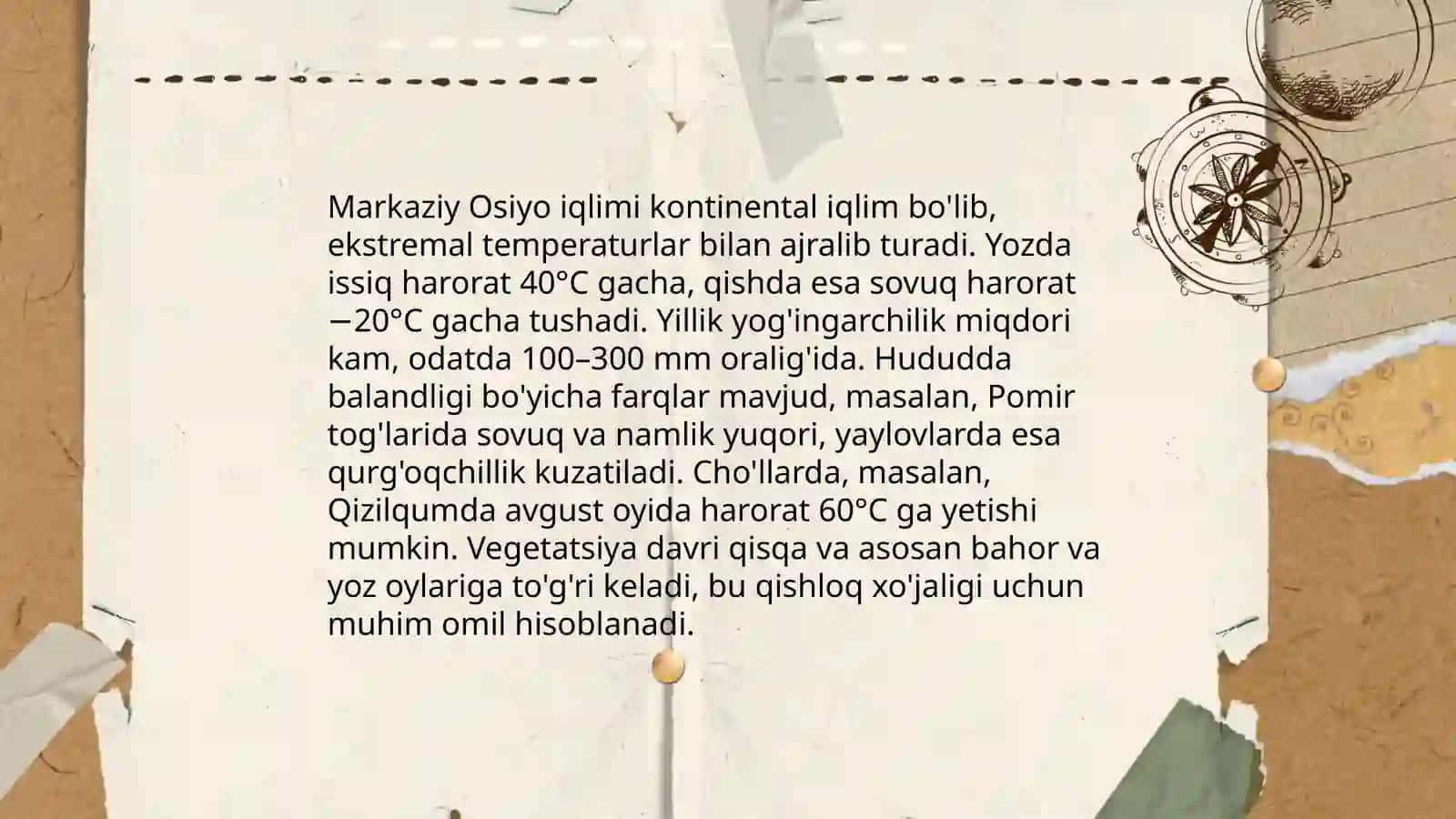 Markaziy Osiyo tipalogiyasi 4