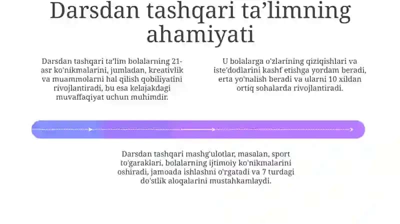 Darsdan tashqari ta’lim 4