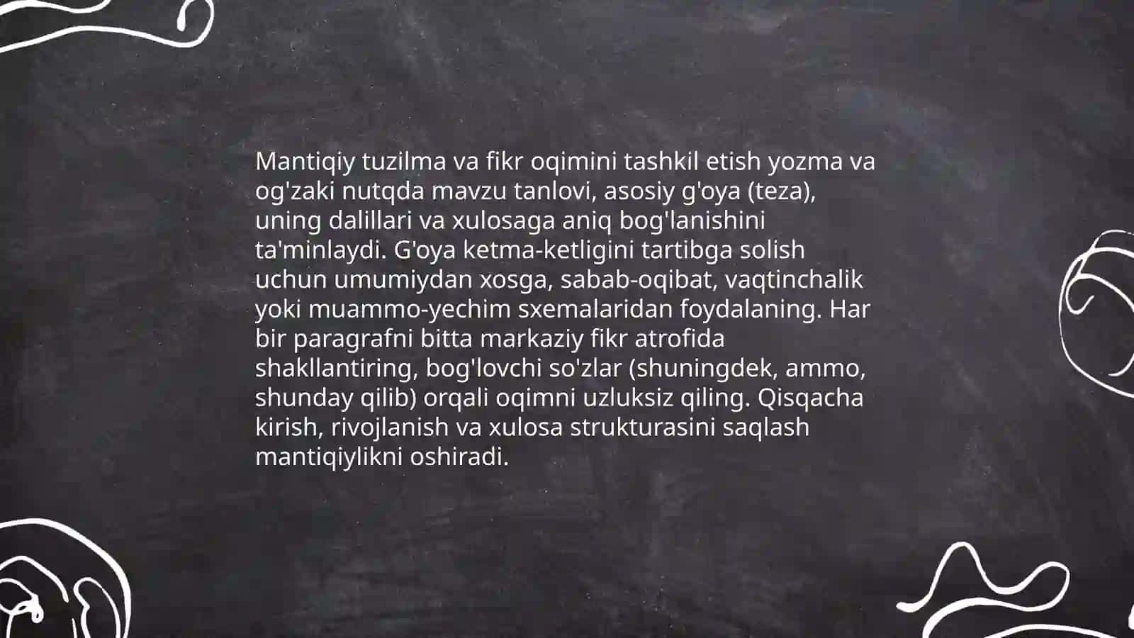 Fikrlarni tushunarli va samarali ifodalash 4