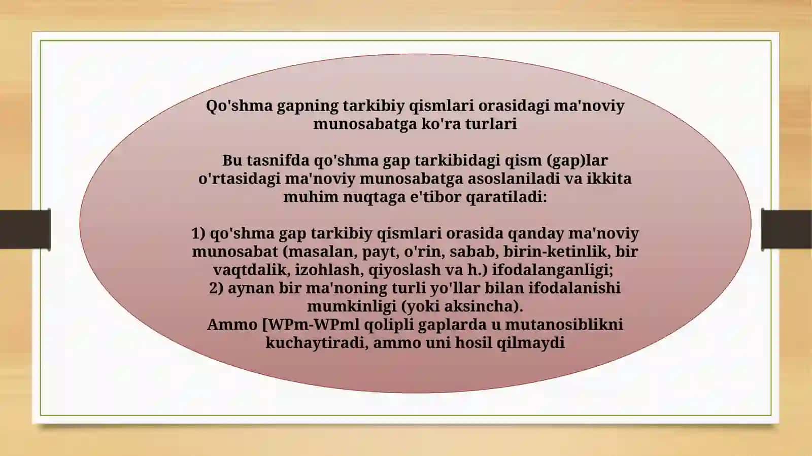 Qo‘shma gaplar orasidagi munosabatlar. 4