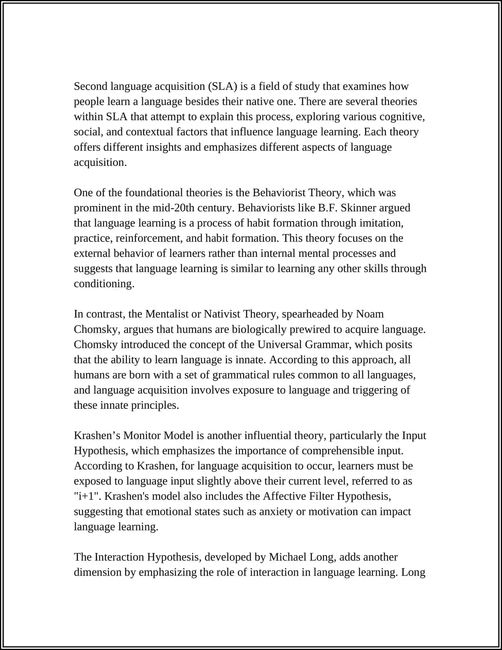 MUSTAQIL ISH Theme: FOREIGN LANGUAGES 2025-2026 4