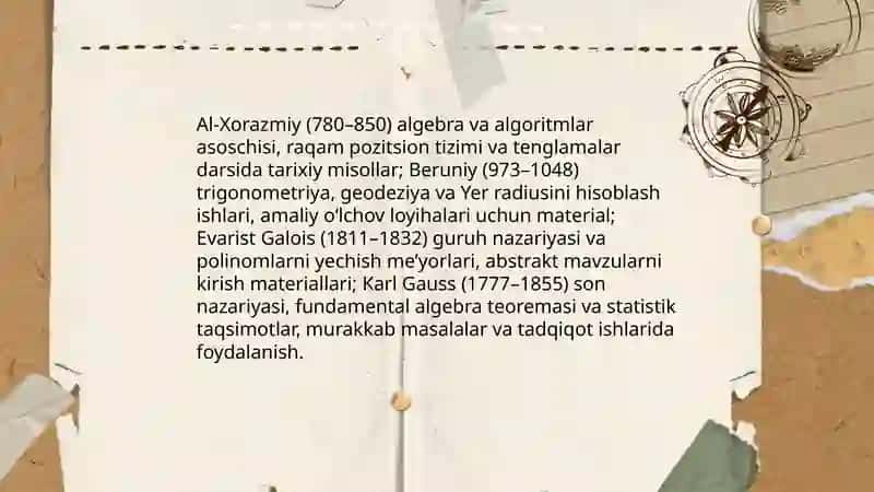 Matematika kursi 4