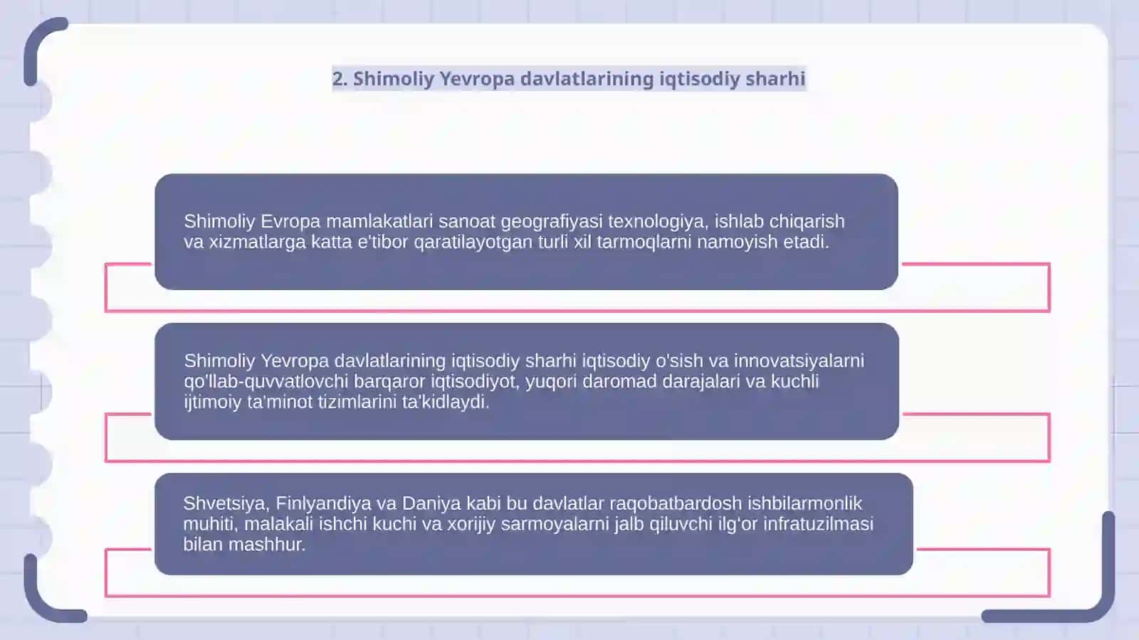 Shimoliy Yevropa mamlakatlari sanoati geografiyasi 4