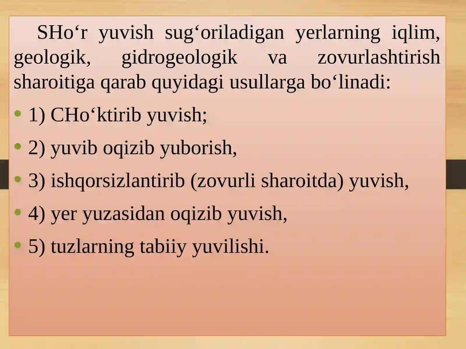 Sho’r yuvish texnikasi 4