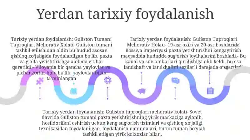 Guliston Tumani Tuproqlari Meliorativ Holati 4