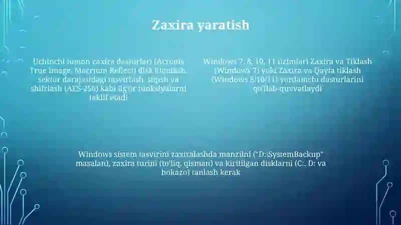 Zaxira Strategiyasi va Rejalashtirish 4