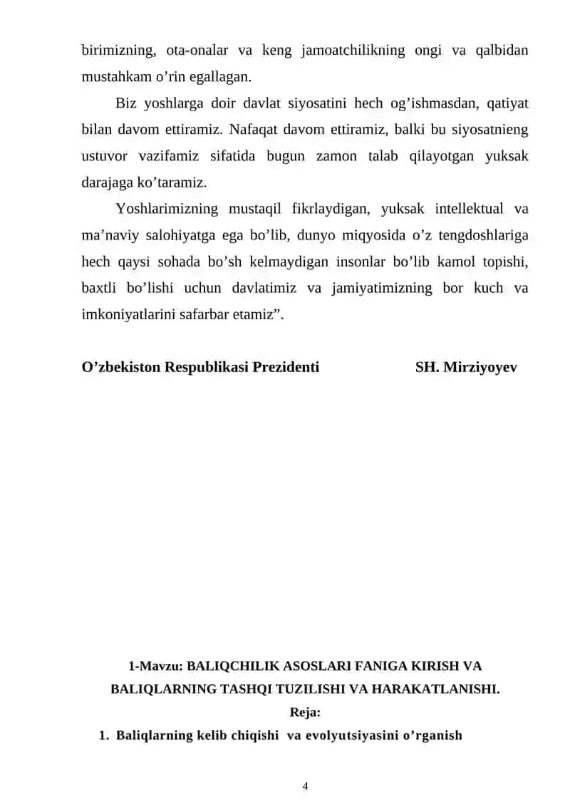 Biologiya o‘qitish metodikasi 4