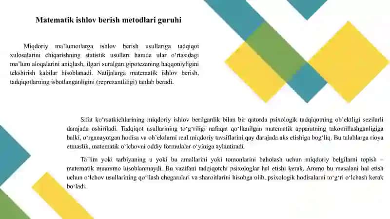 kasb tanlashda eksperimental tadqiqotlar 4