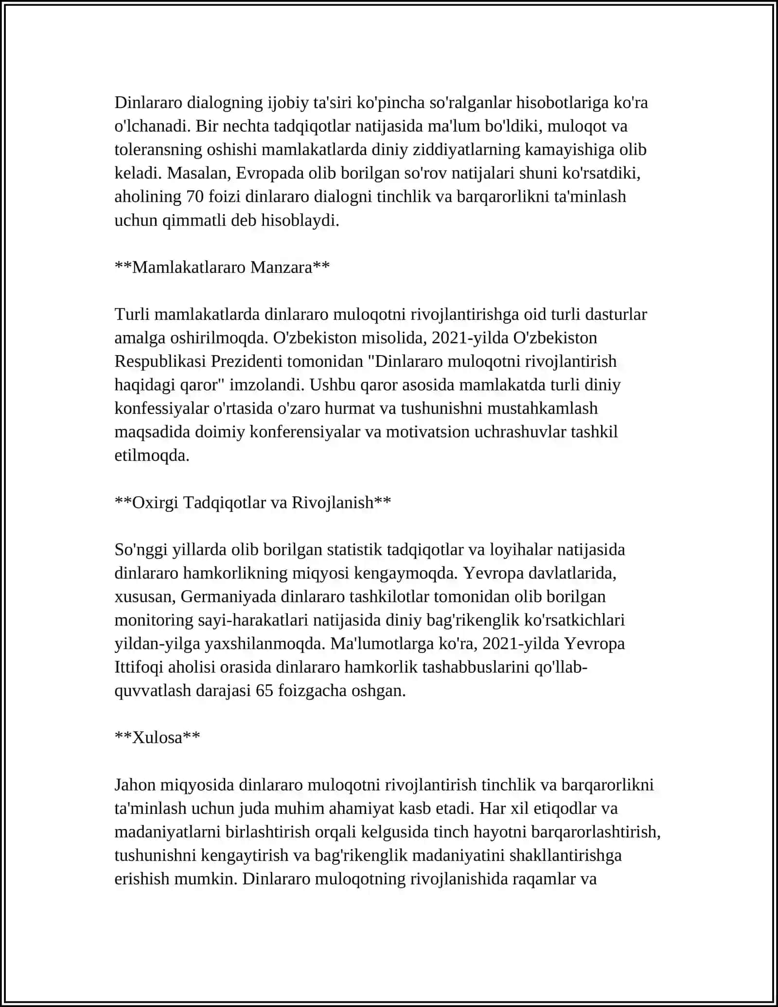 VIJDON VA EʼTIQOD ERKINLIGI 4