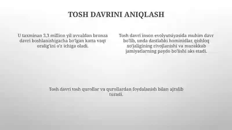 Tosh davri 4