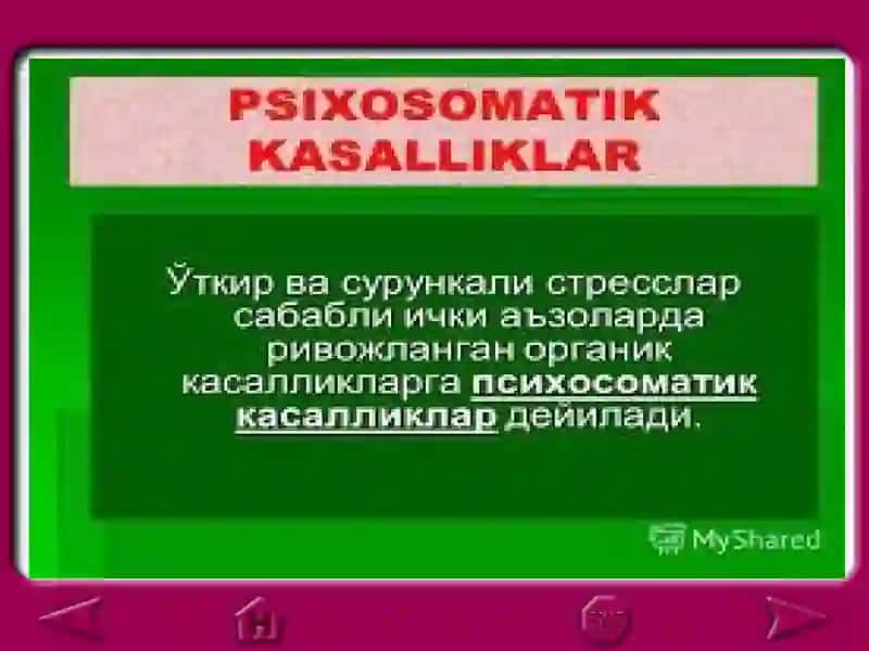 Xusanova Shaxnozaxonning Tibbiy psixologya 4