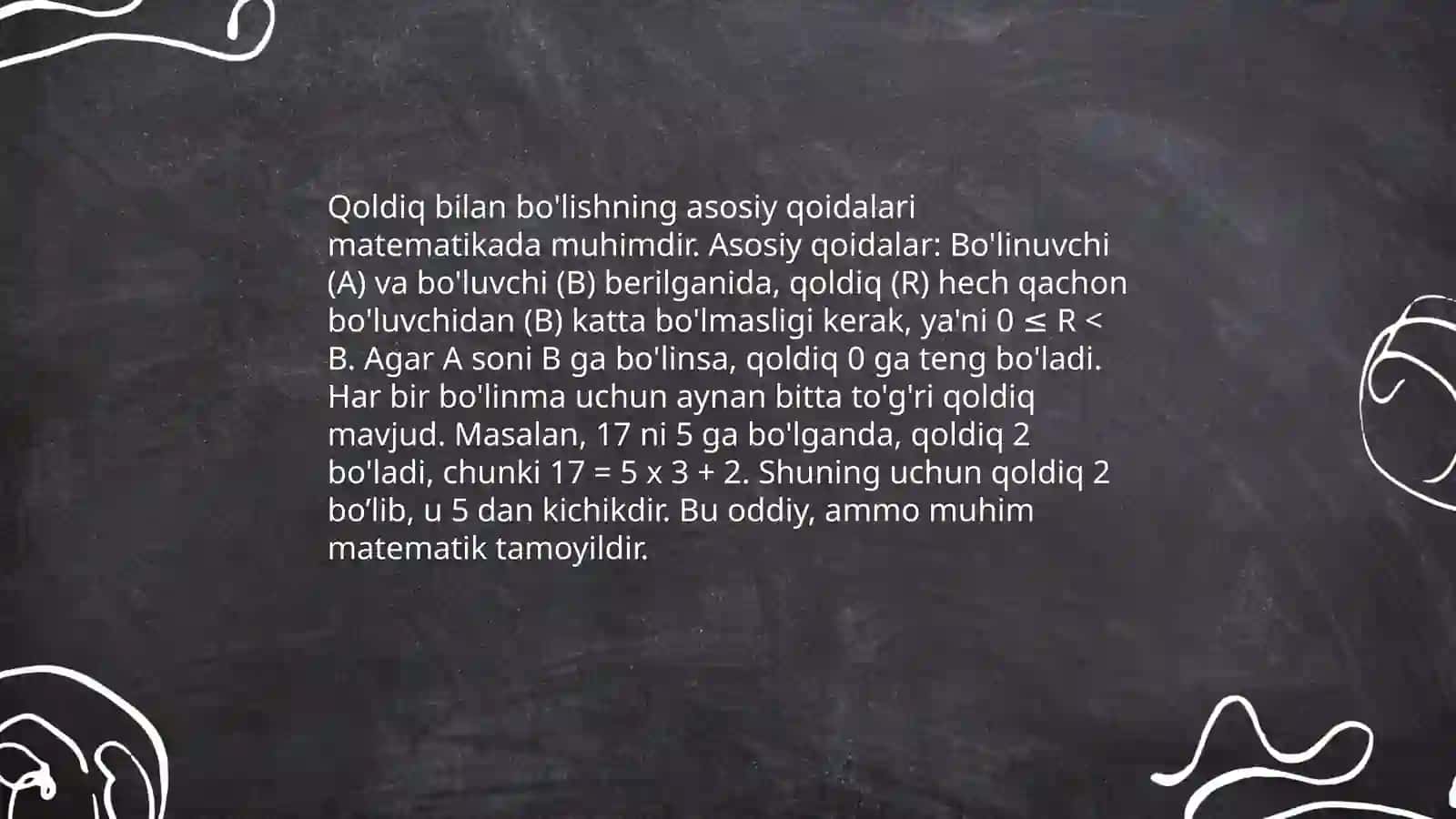 3-sinfda qoldiqli bo'lishni o'rgatish metodikasi 4