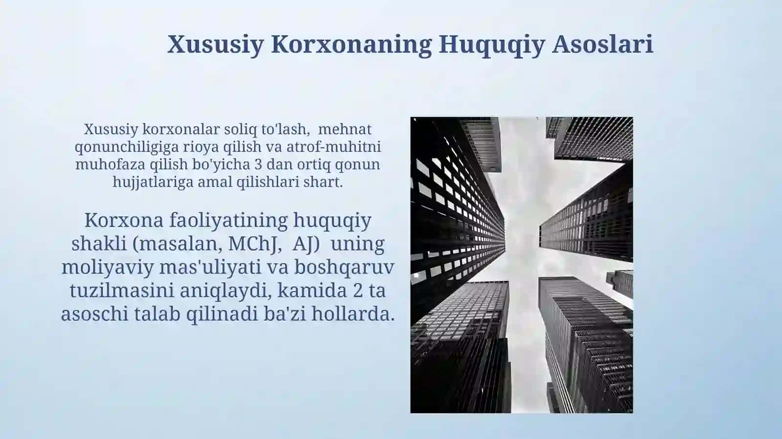 Xususiy korxonaning tashkiliy iqtisodiy-asoslari 4