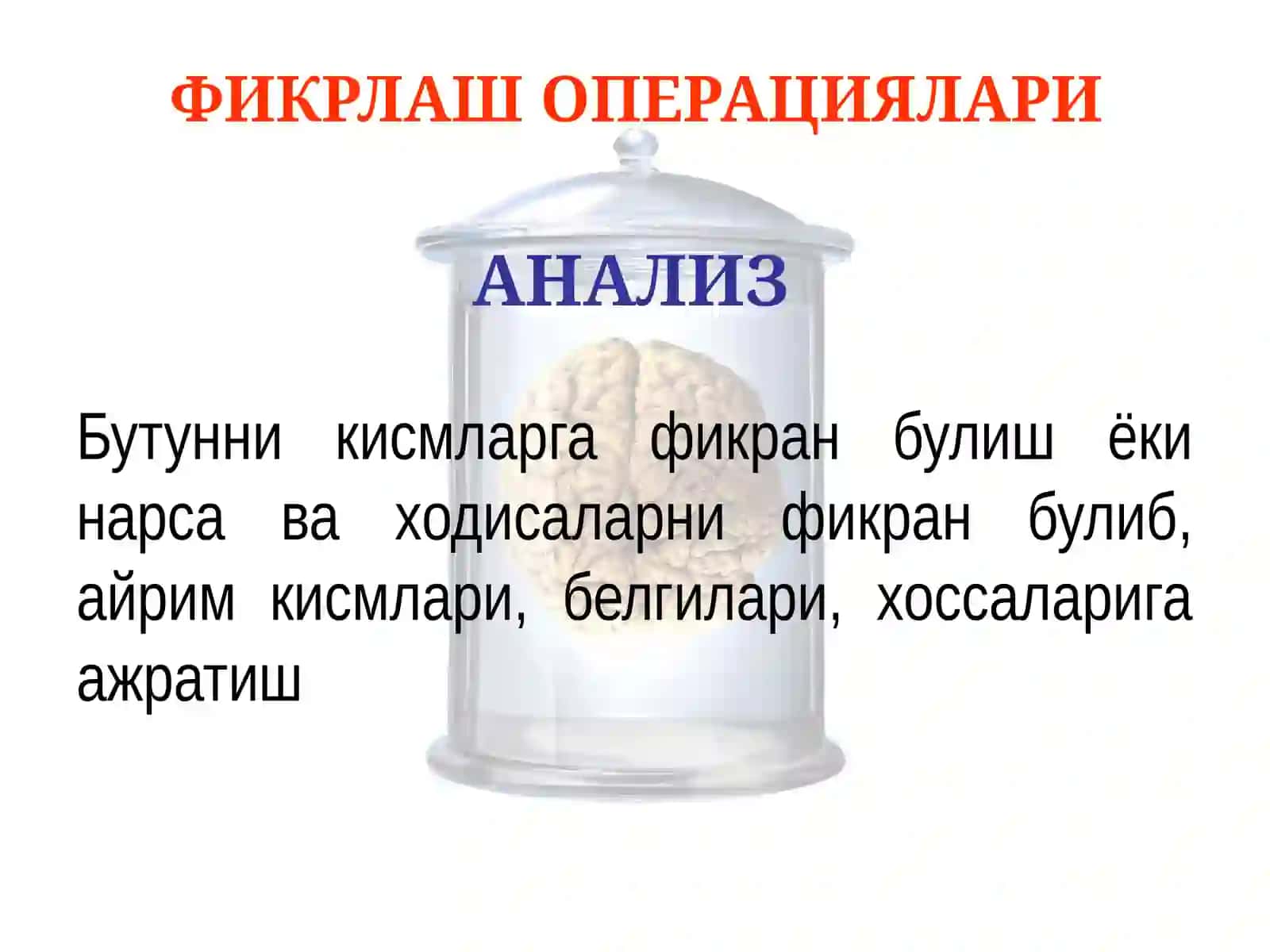 Тафаккур тушунчаси 4