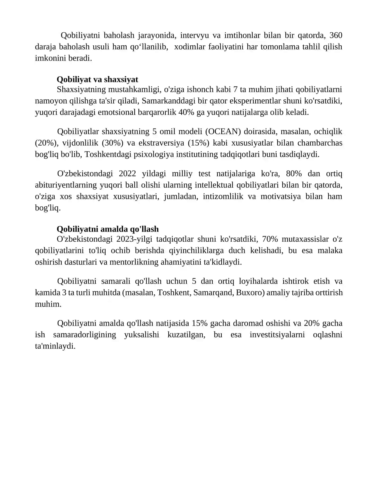 Qobiliyat 4