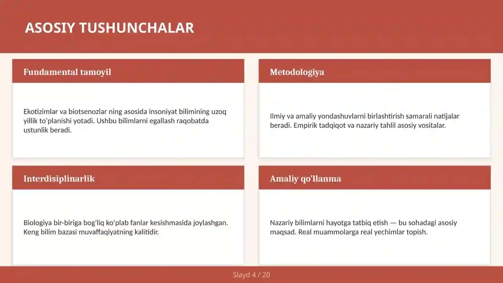 Ekotizimlar va biotsenozlar 4