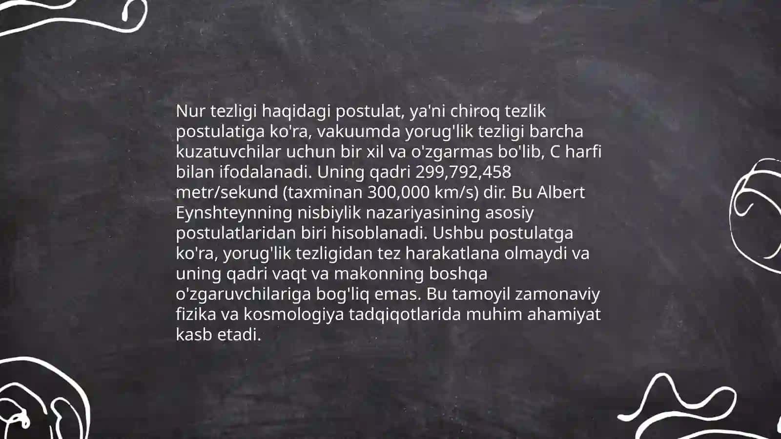 Maxsus nisbiylik nazariyasi 4