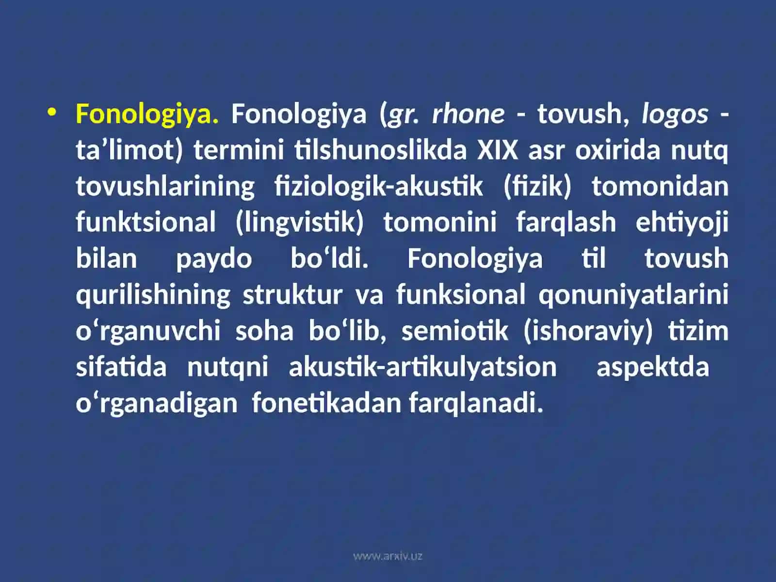 Fonetika haqida umumiy ma’lumot 4
