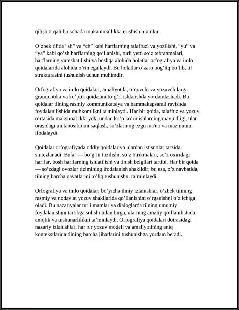 ORFOGRAFIYA MAVZUSI 4