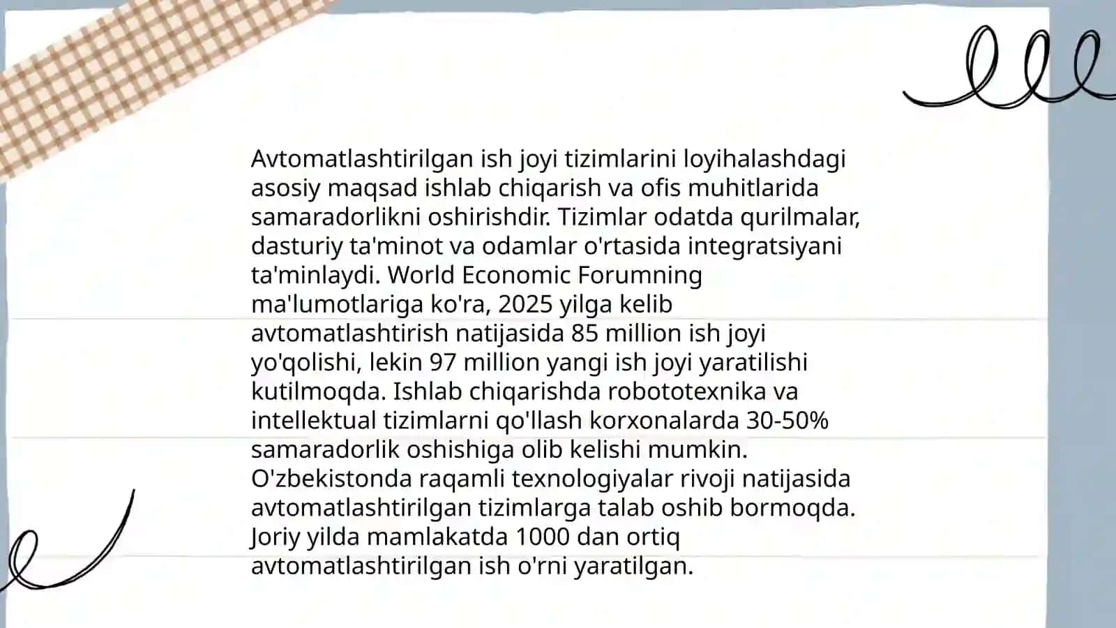 Avtomatlashtirilgan ish joyi 4