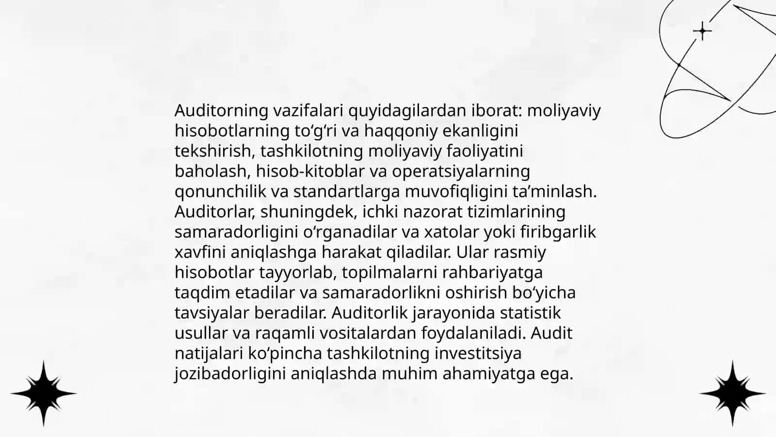 AUDITORNING KASB ETNIKASI 4