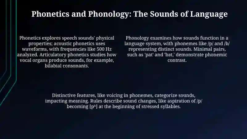 Use of linguistic factors 4