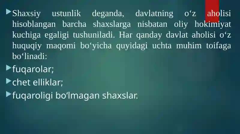 Xalqaro huquqda "fuqarolik" tushunchasi 4