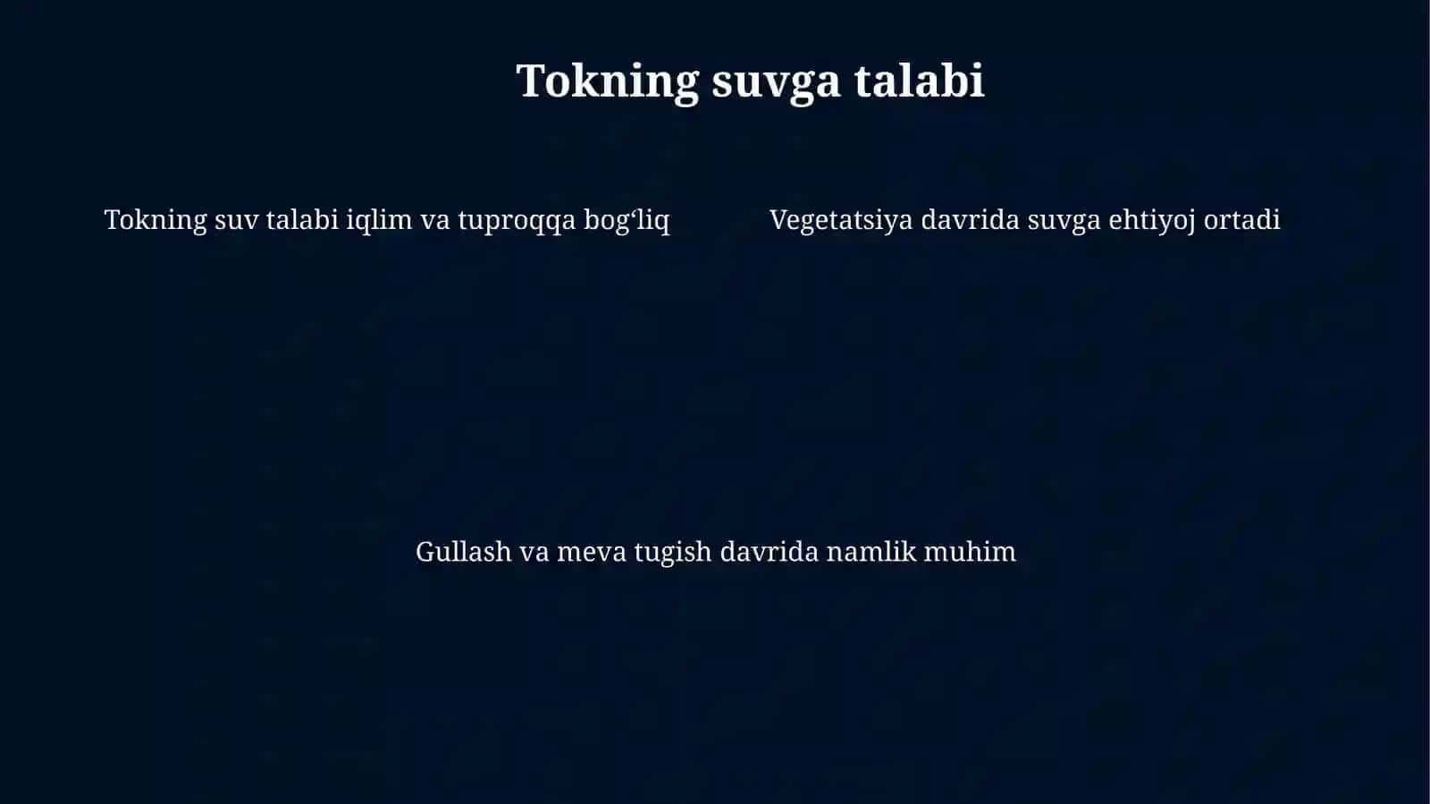 Tokzorni sugʻorish 4