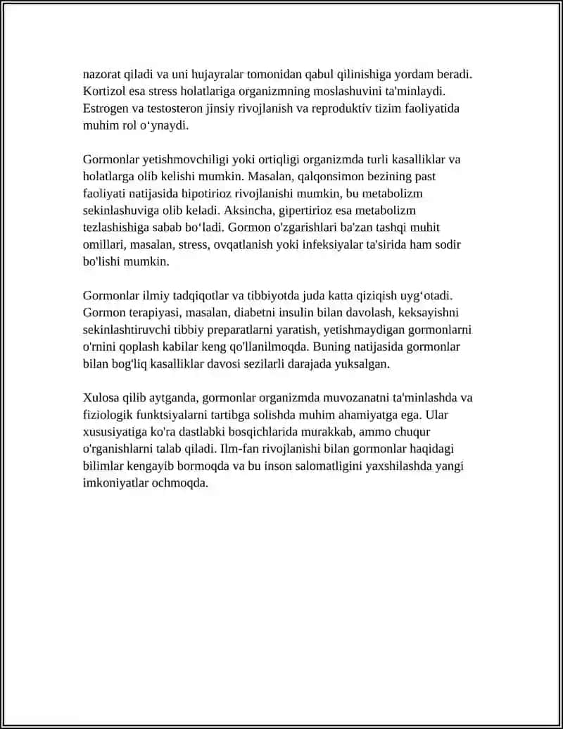 Gormonlar Referat 4