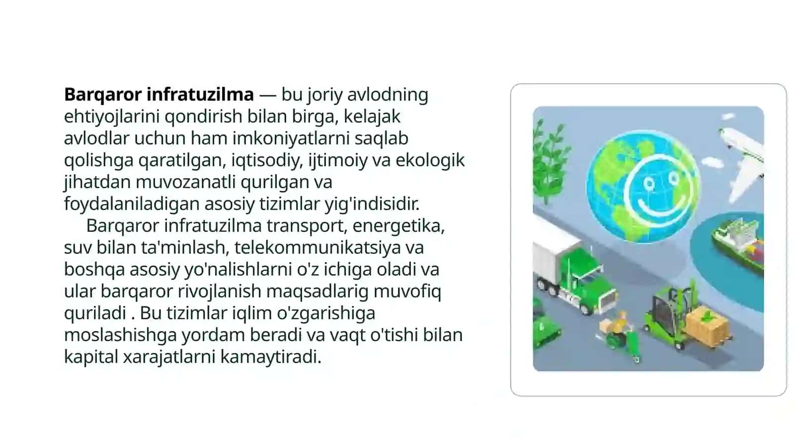 Barqaror infratuzilma 4