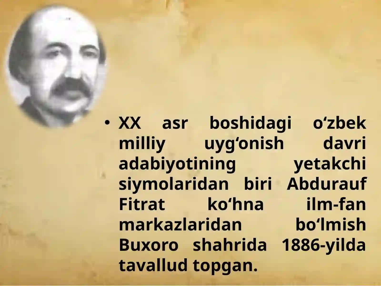 ABDURAUF FITRAT (1886-1938) 4