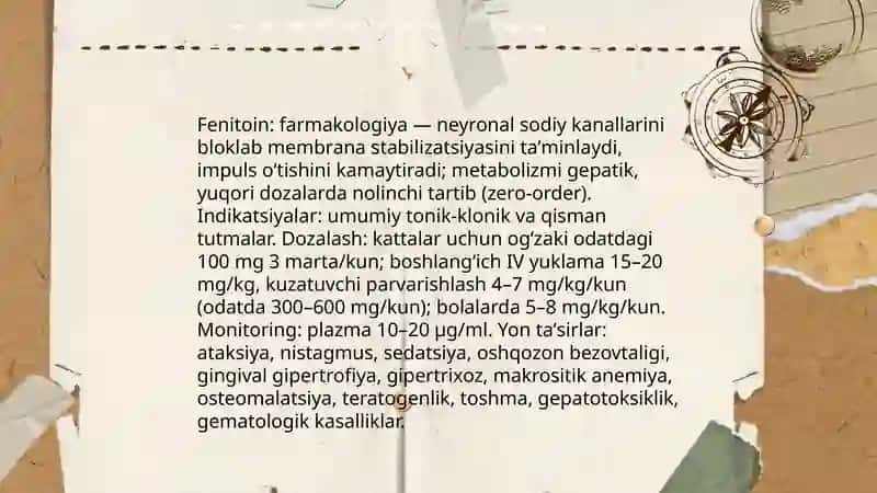 Epilepsiyaga qarshi vositalar 4