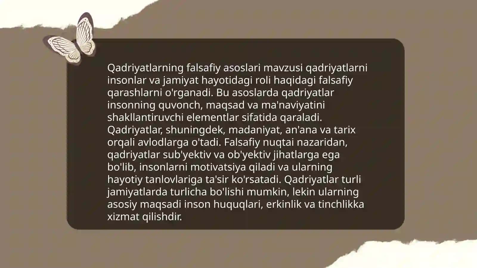 Qadriyatlar falsafasi 4