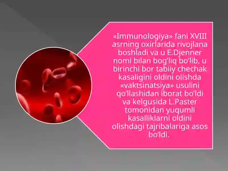 Immunologiya fani va immunitet 4