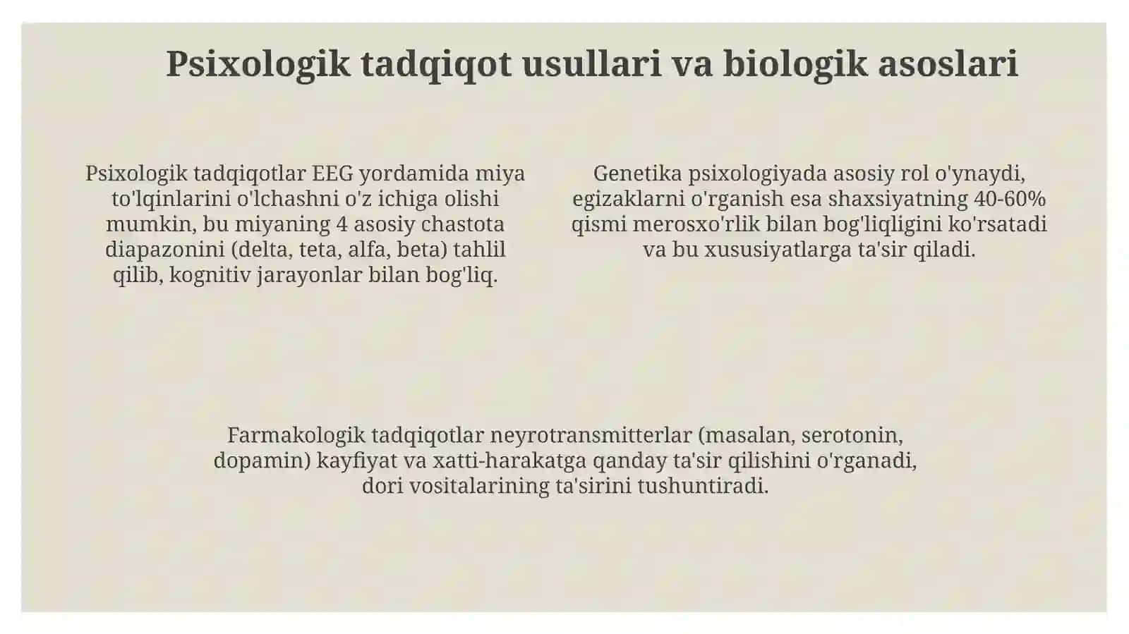 Psixologik malumot 4