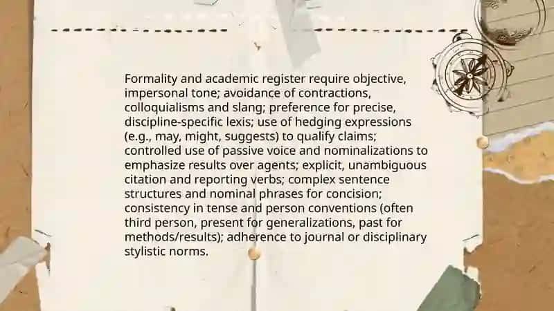 Characteristics of Scientific Style 4