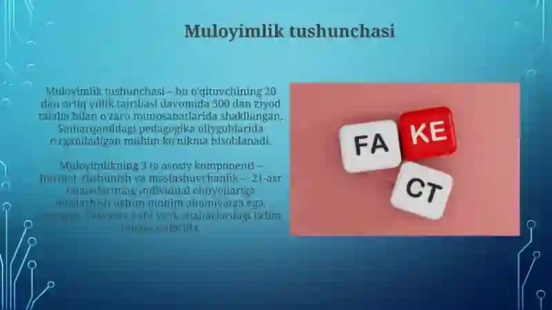 Pedagogik muloyimlik 4