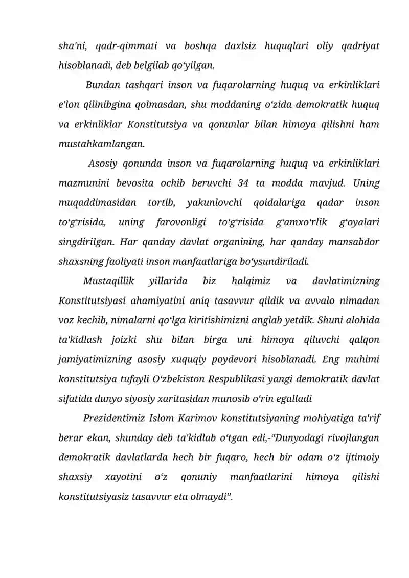 Konstitutsiya - baxtimiz qomusi! 4
