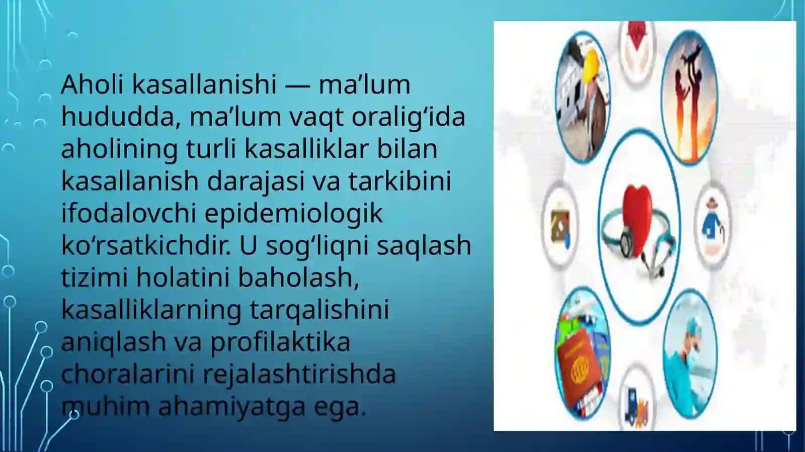Aholi kasallanishi va uni o‘rganish usullari 4