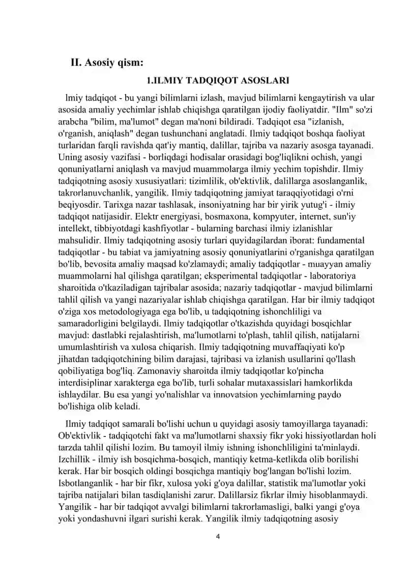 Dastlabki ilmiy tadqiqotni yozish usullari 4