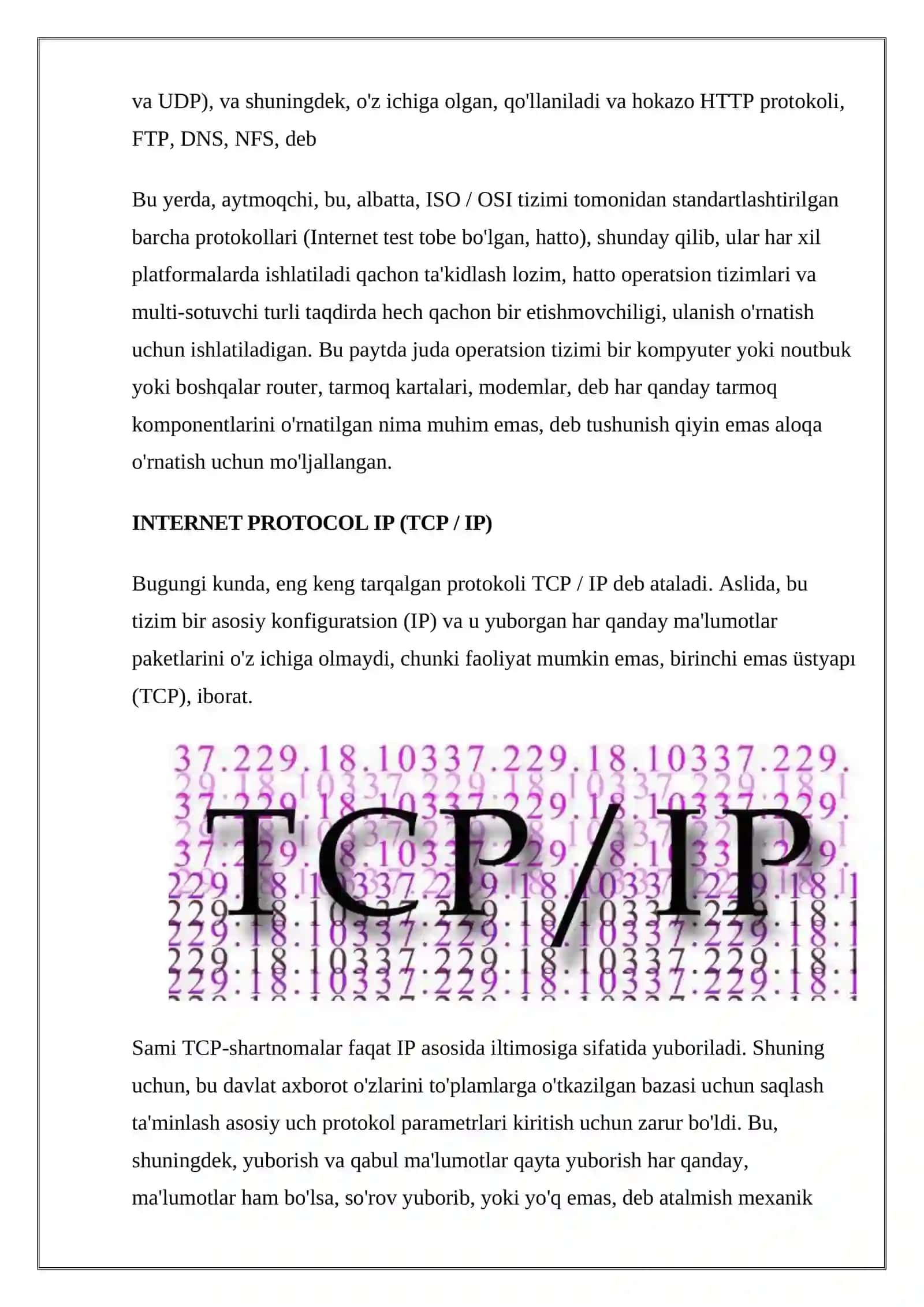 Internet Protokoli 4