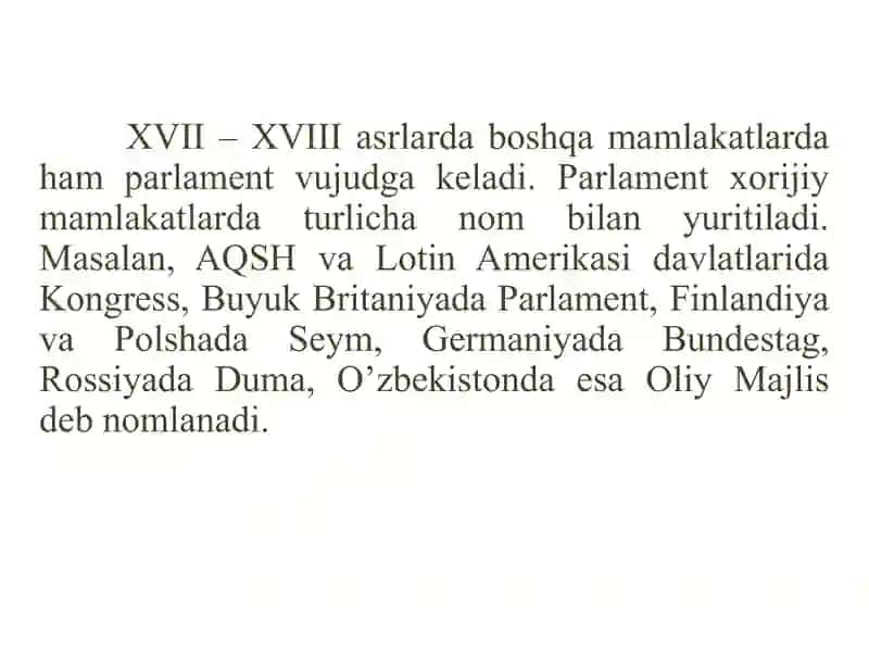 O’zbekistonda parlament tizimi 4