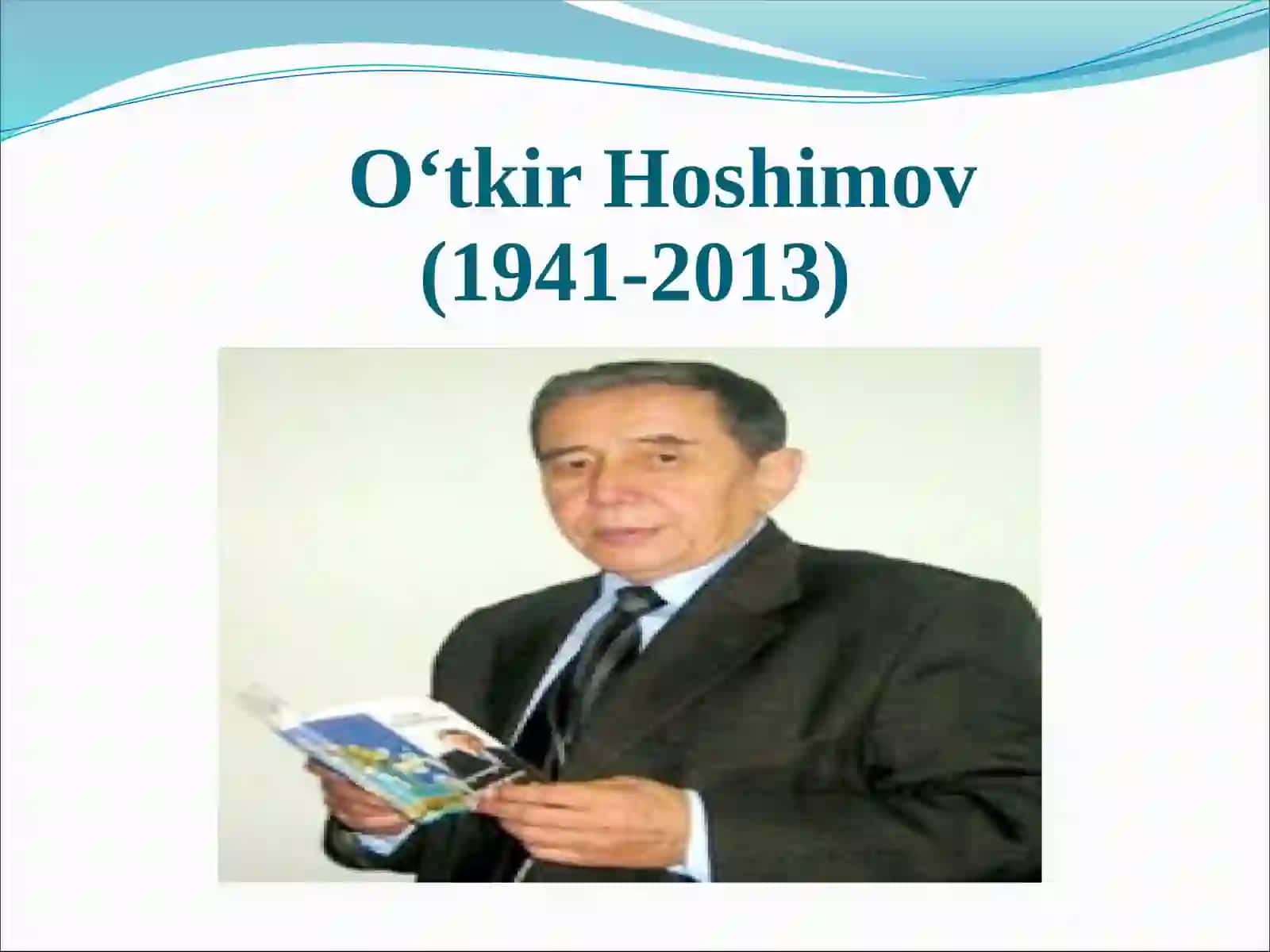 O‘TKIR HOSHIMOV 4