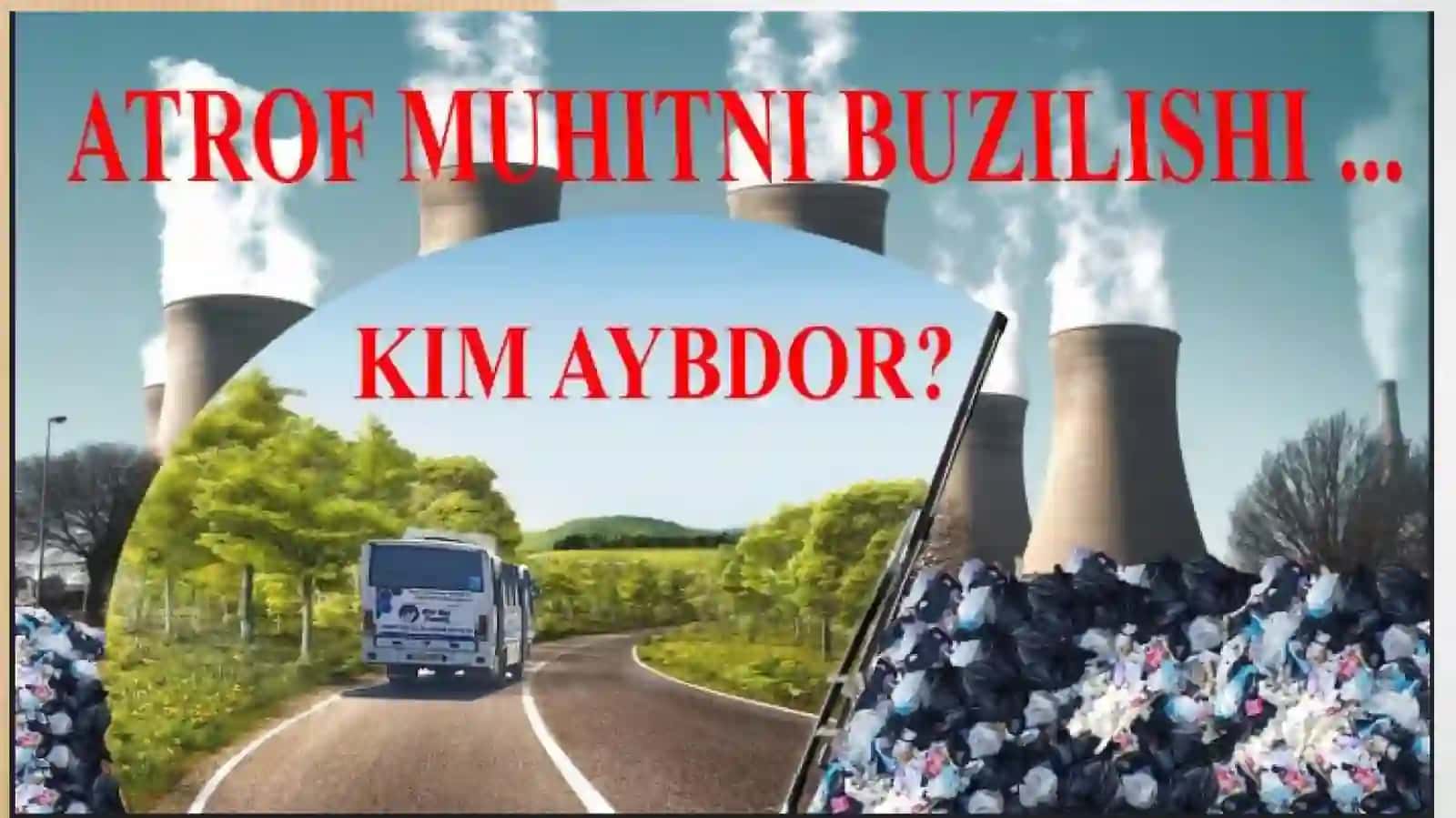 Atrof muhit ifloslanish turlari 4