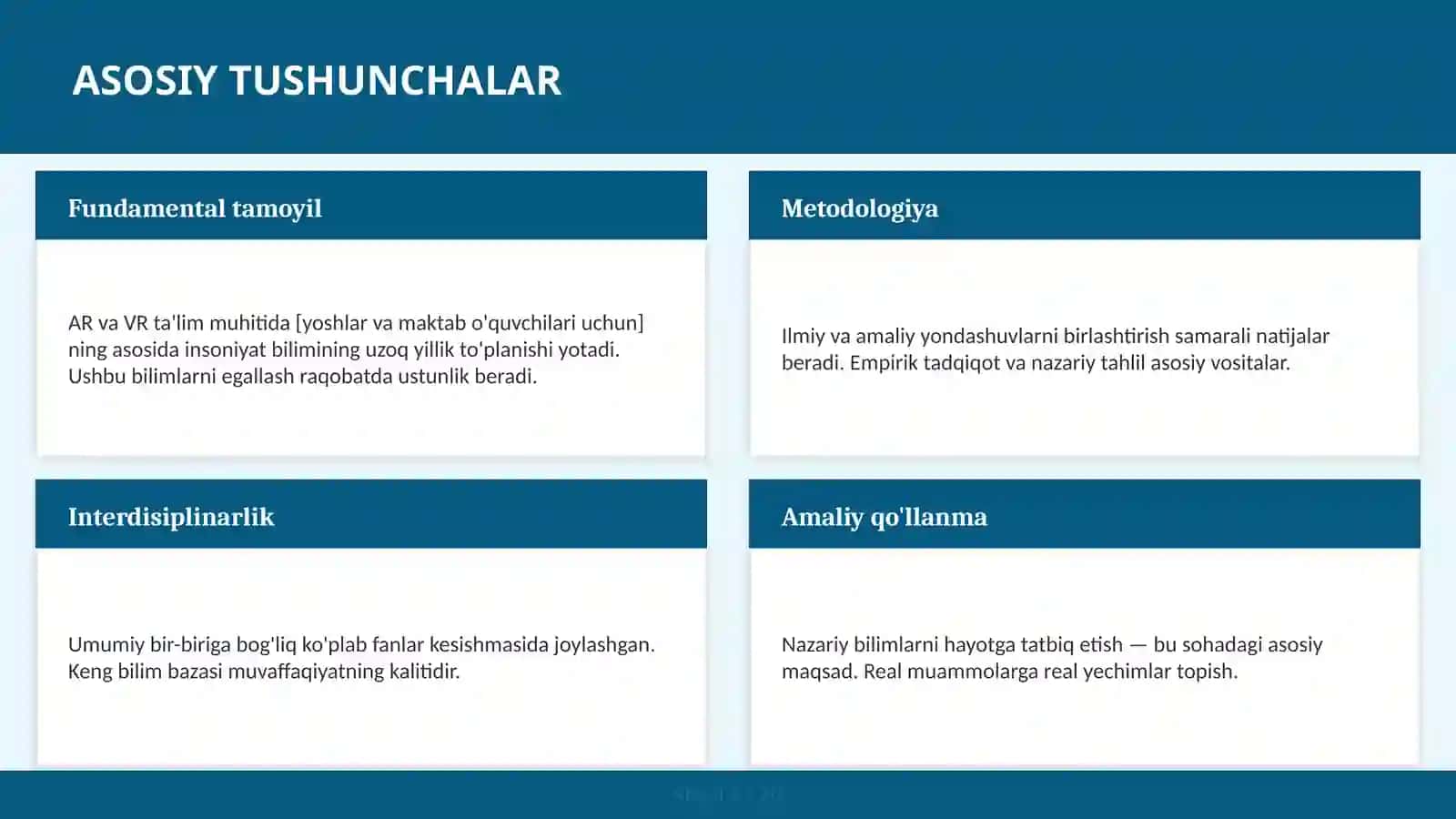 AR va VR ta'lim muhitida [YOSHLAR VA MAKTAB O'QUVCHILARI UCHUN] 4