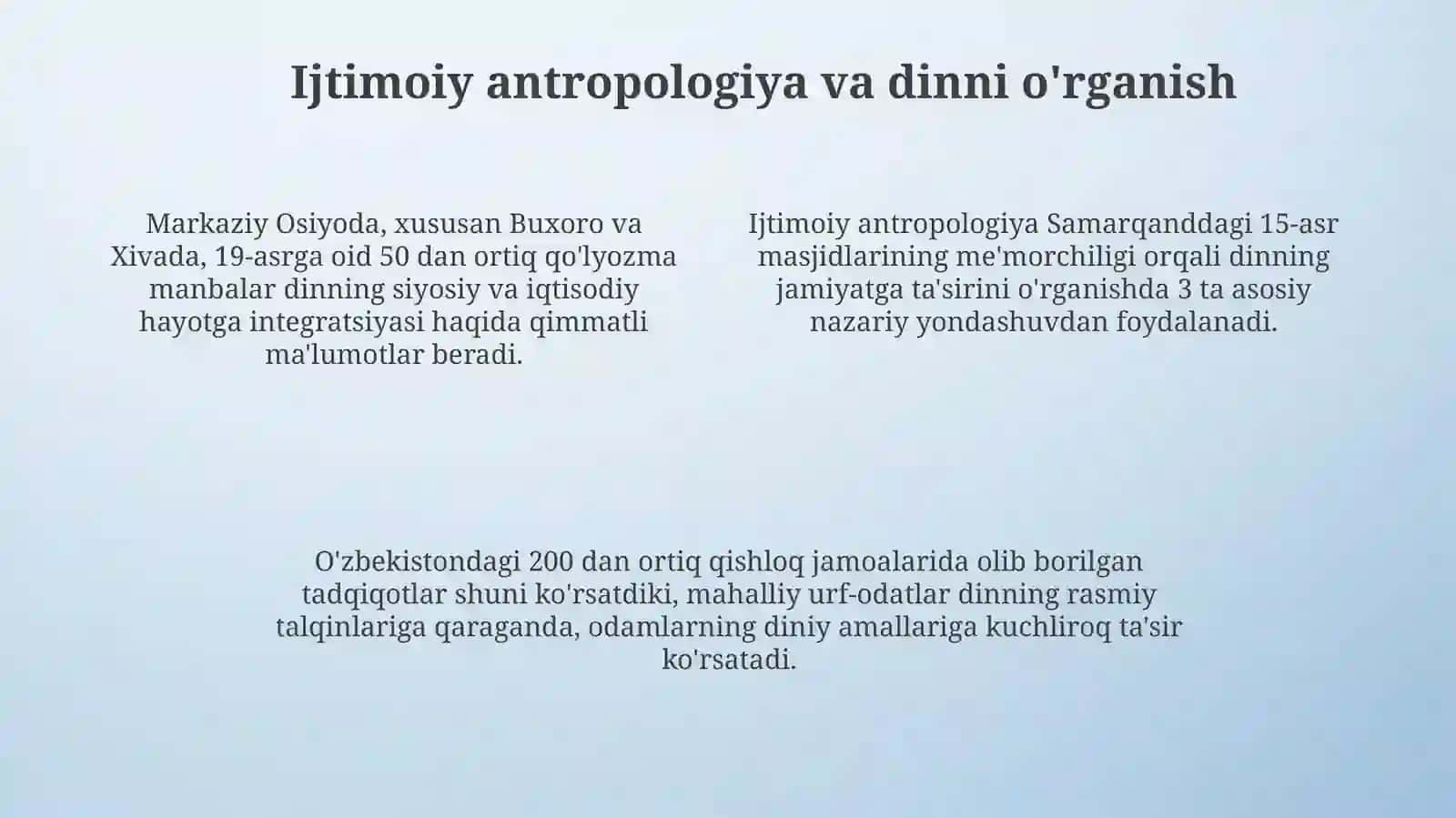 Dinnio'rganishdagiyondashuvlar 4